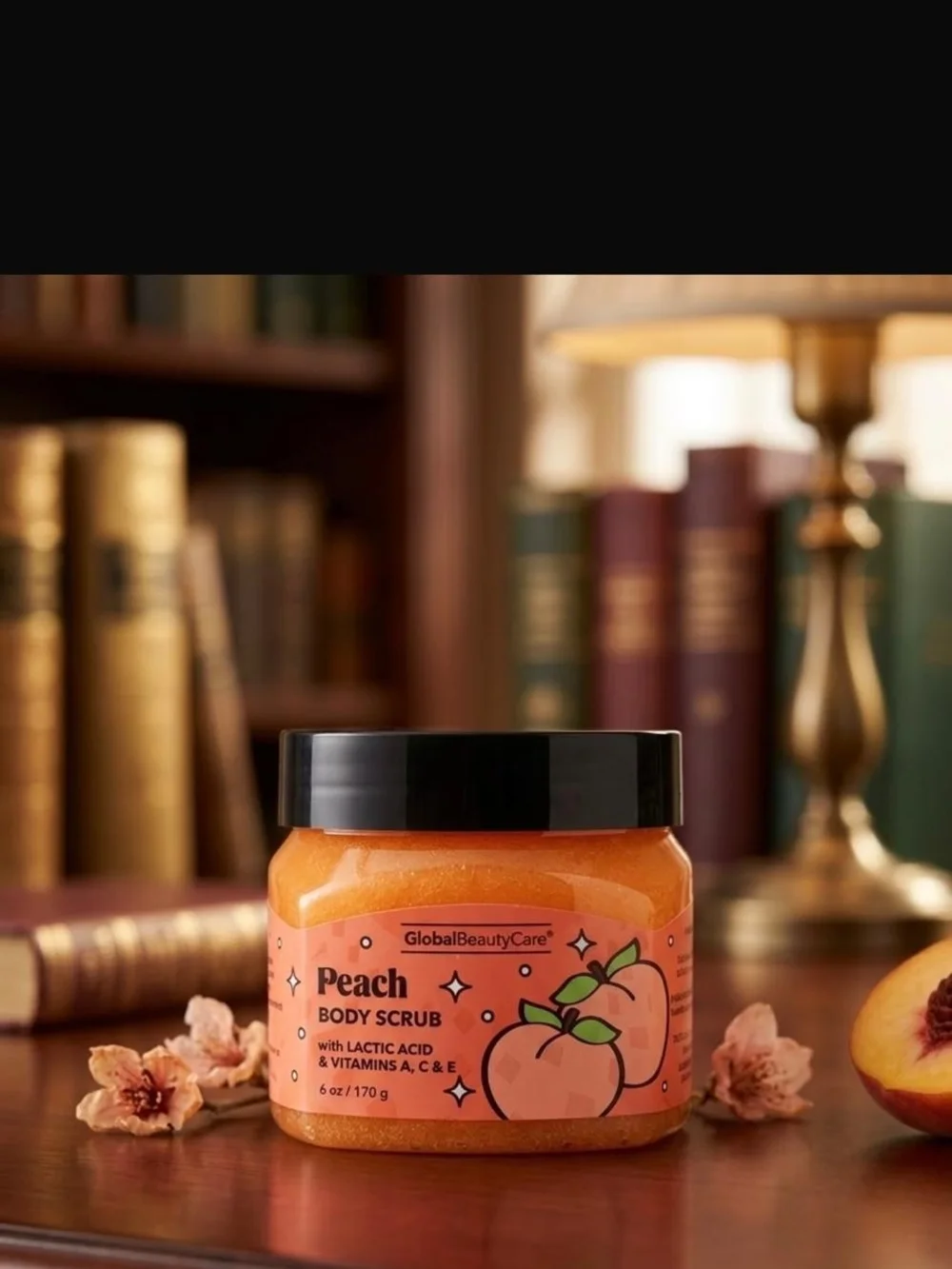 Peach Body Scrub - Peach Scented Exfoliant